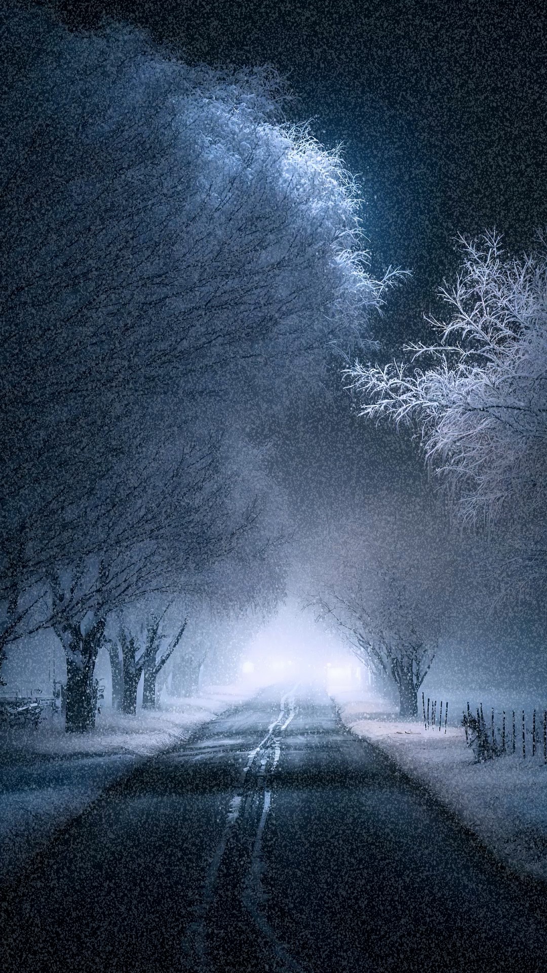 孤独雪景