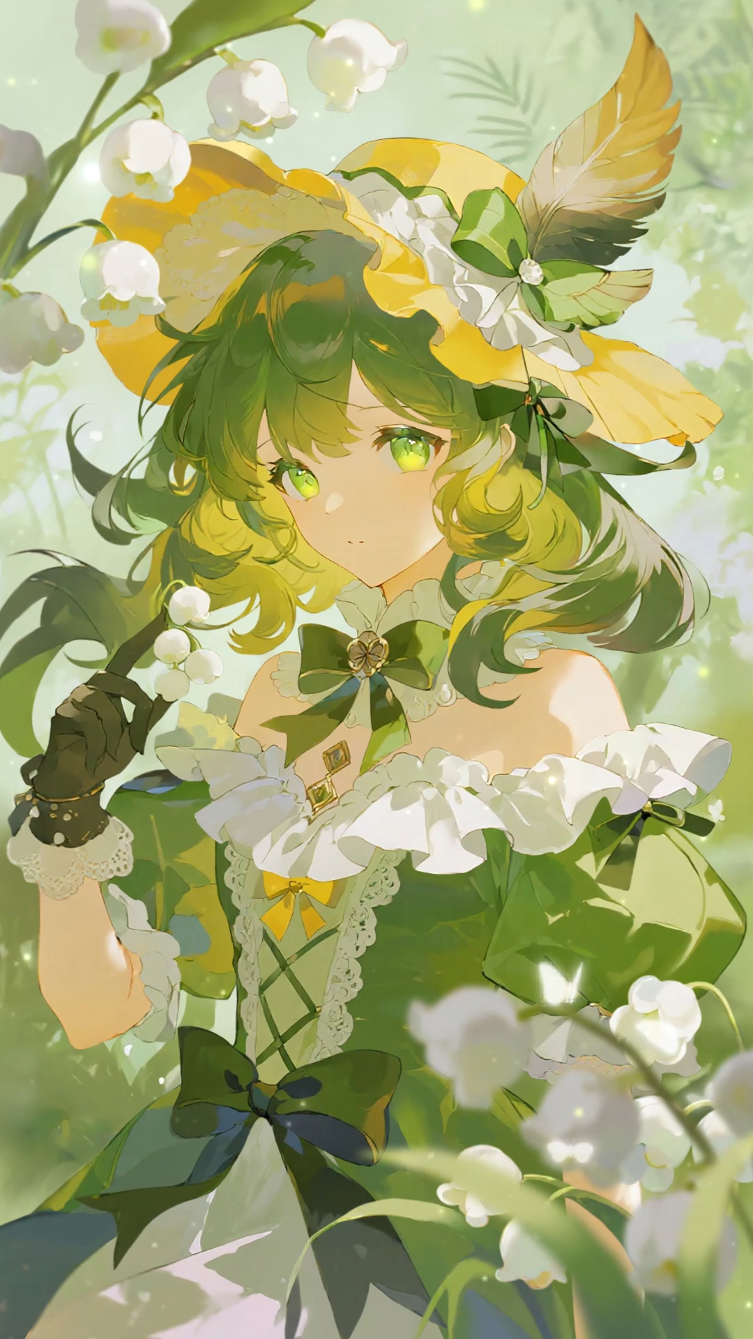 铃兰花春暖花开