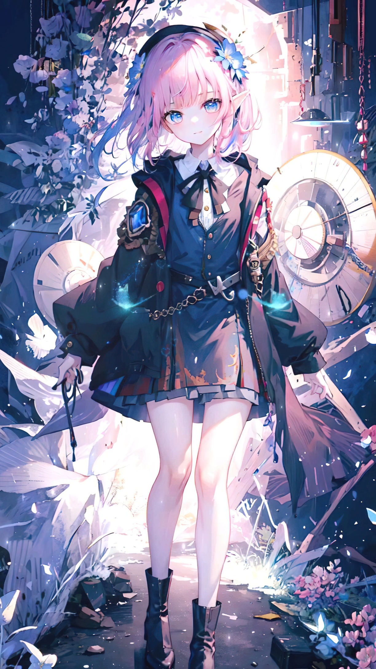 4K 星云世界的萝莉少女