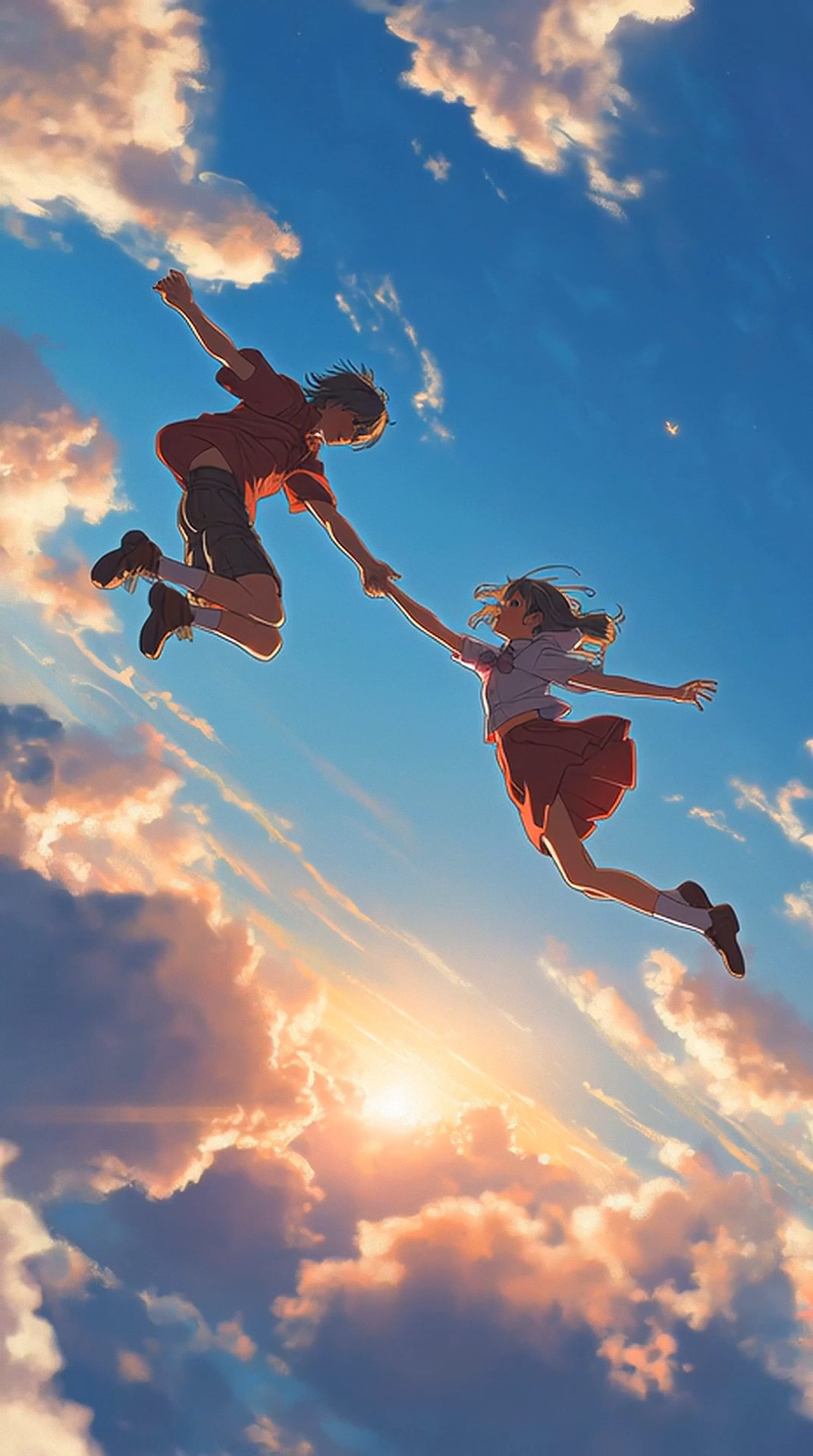 空中飞翔