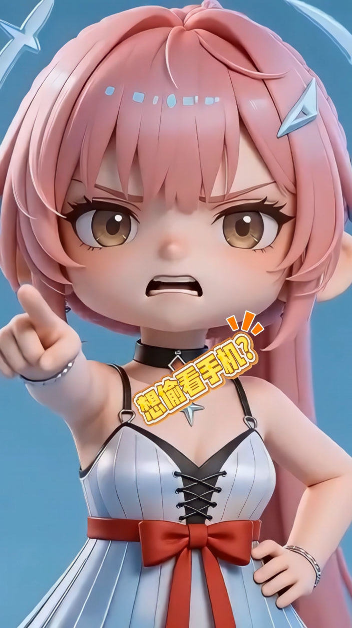 爱弥斯-想偷看电脑