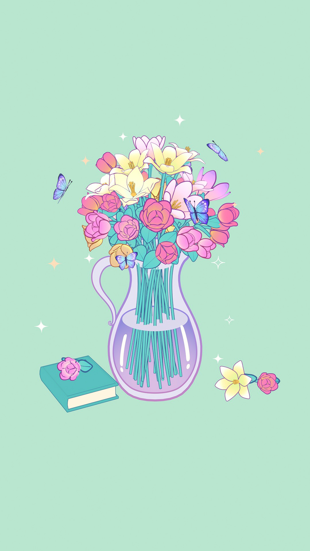 蝶恋花·琉璃瓶生香