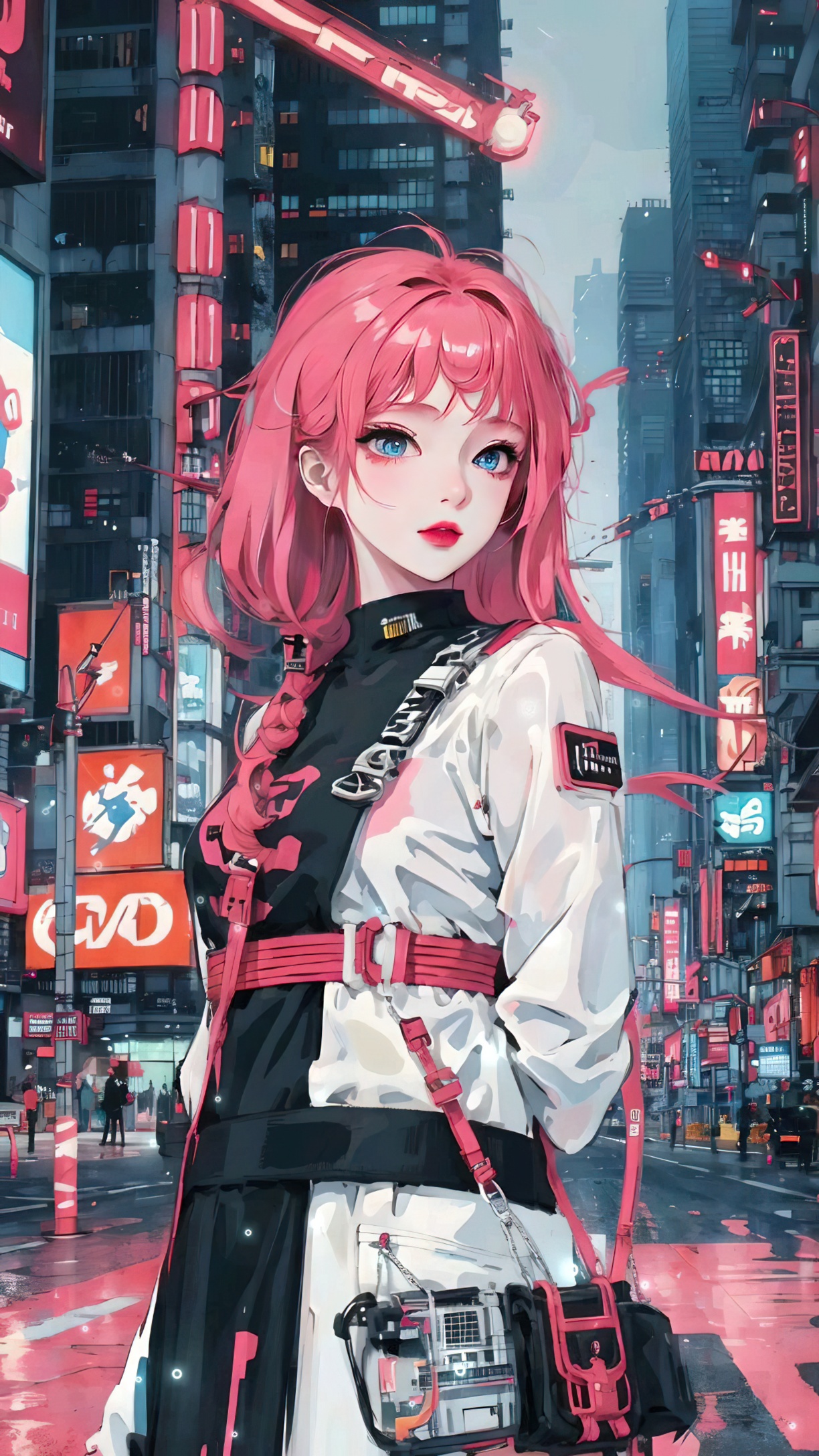 4K 卡通女孩