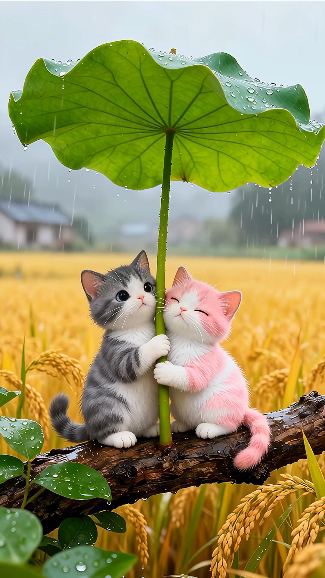 雨天猫咪