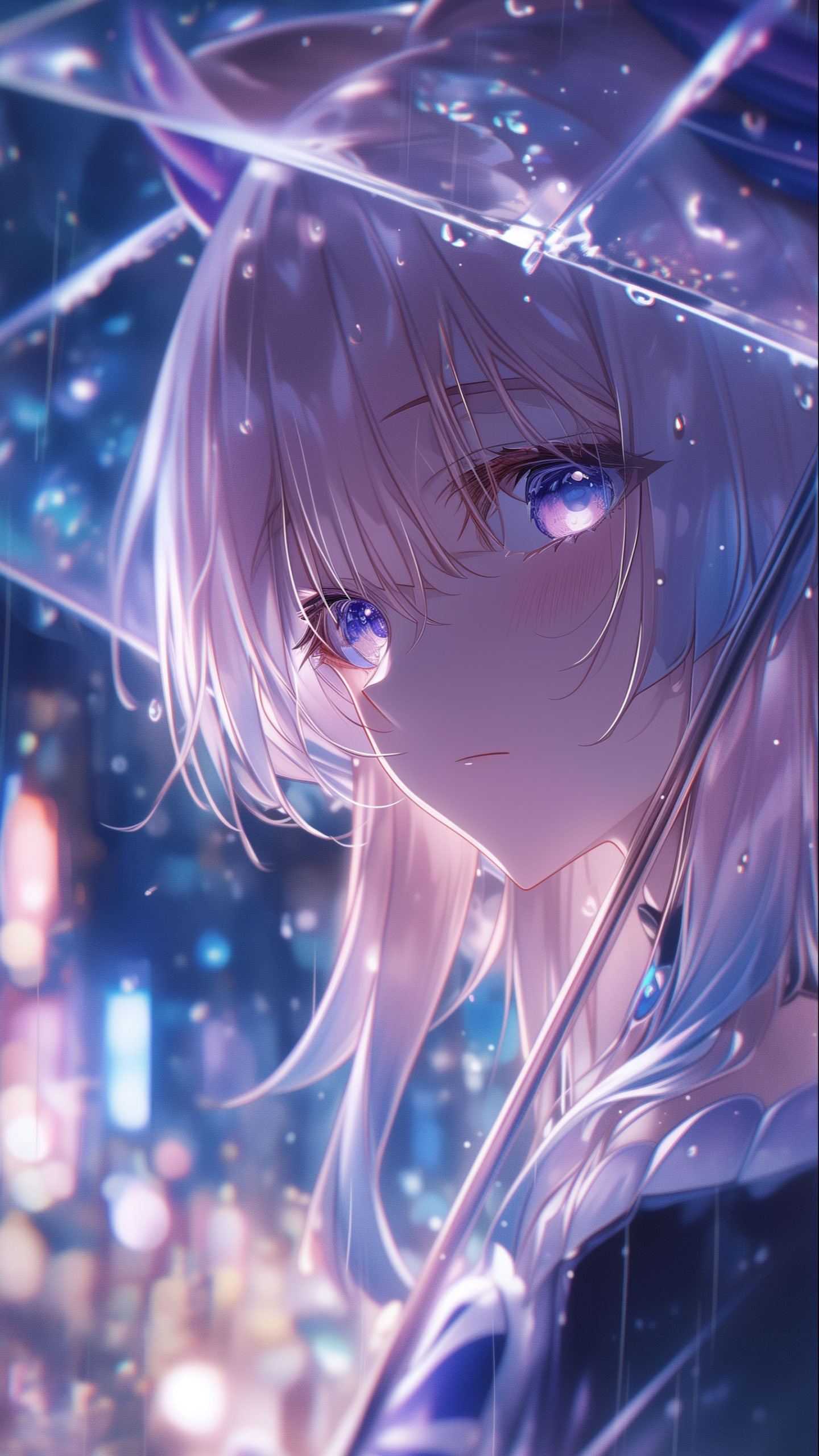 心海/唯美少女雨中
