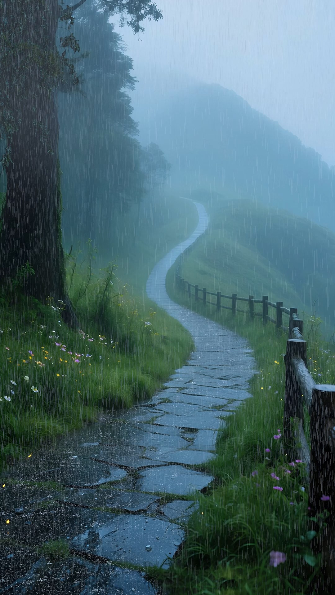 雨天小路
