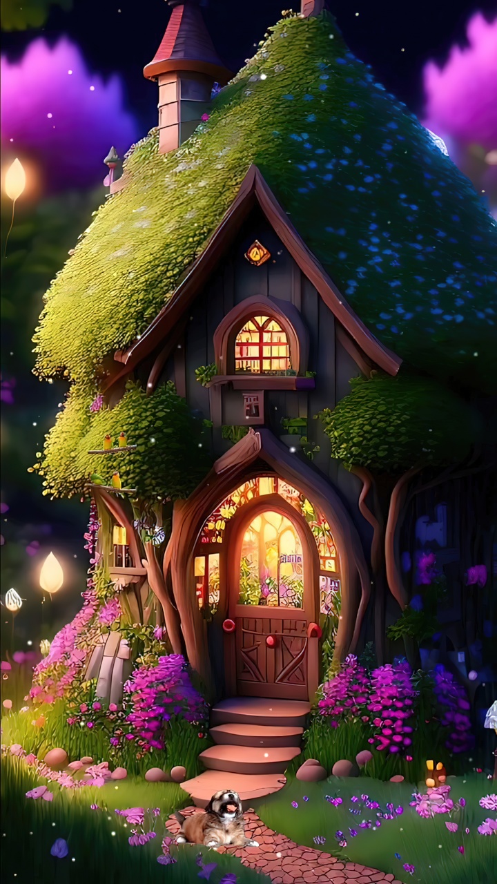 4K 桃花源的树洞房