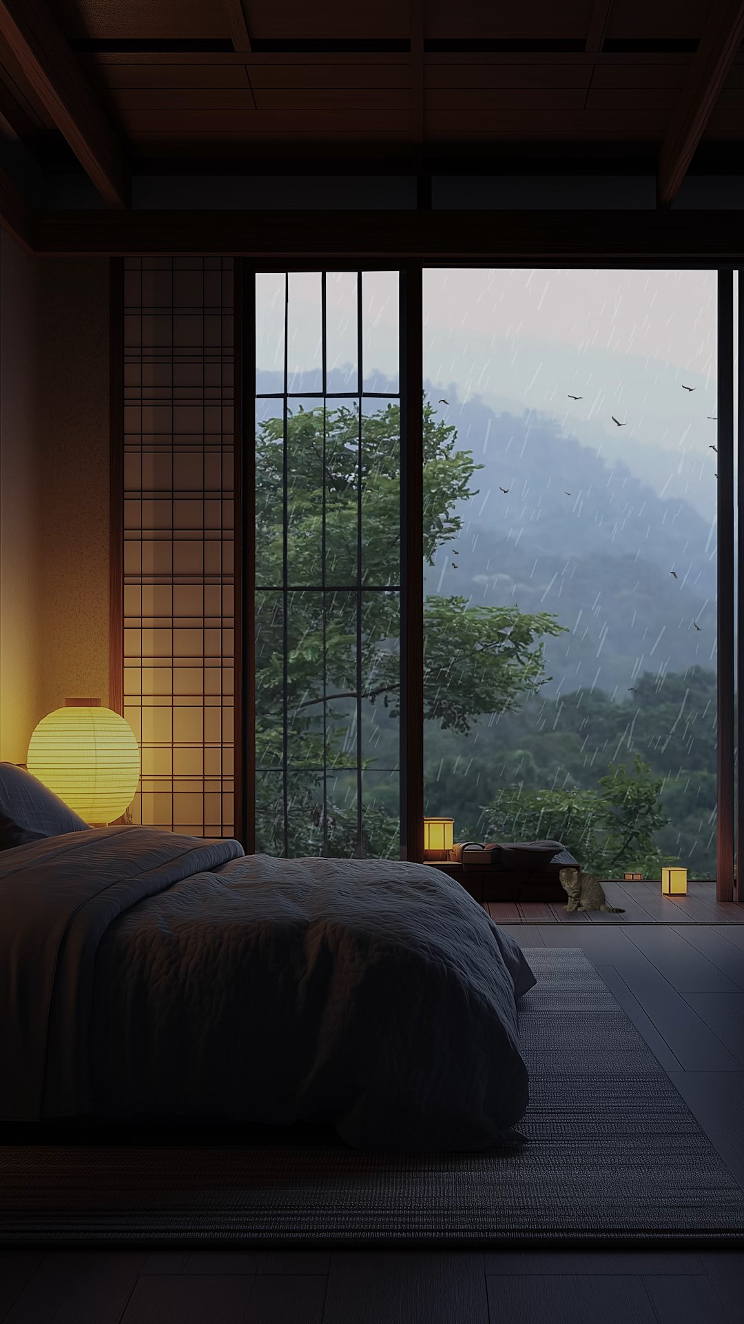 雨天的氛围感