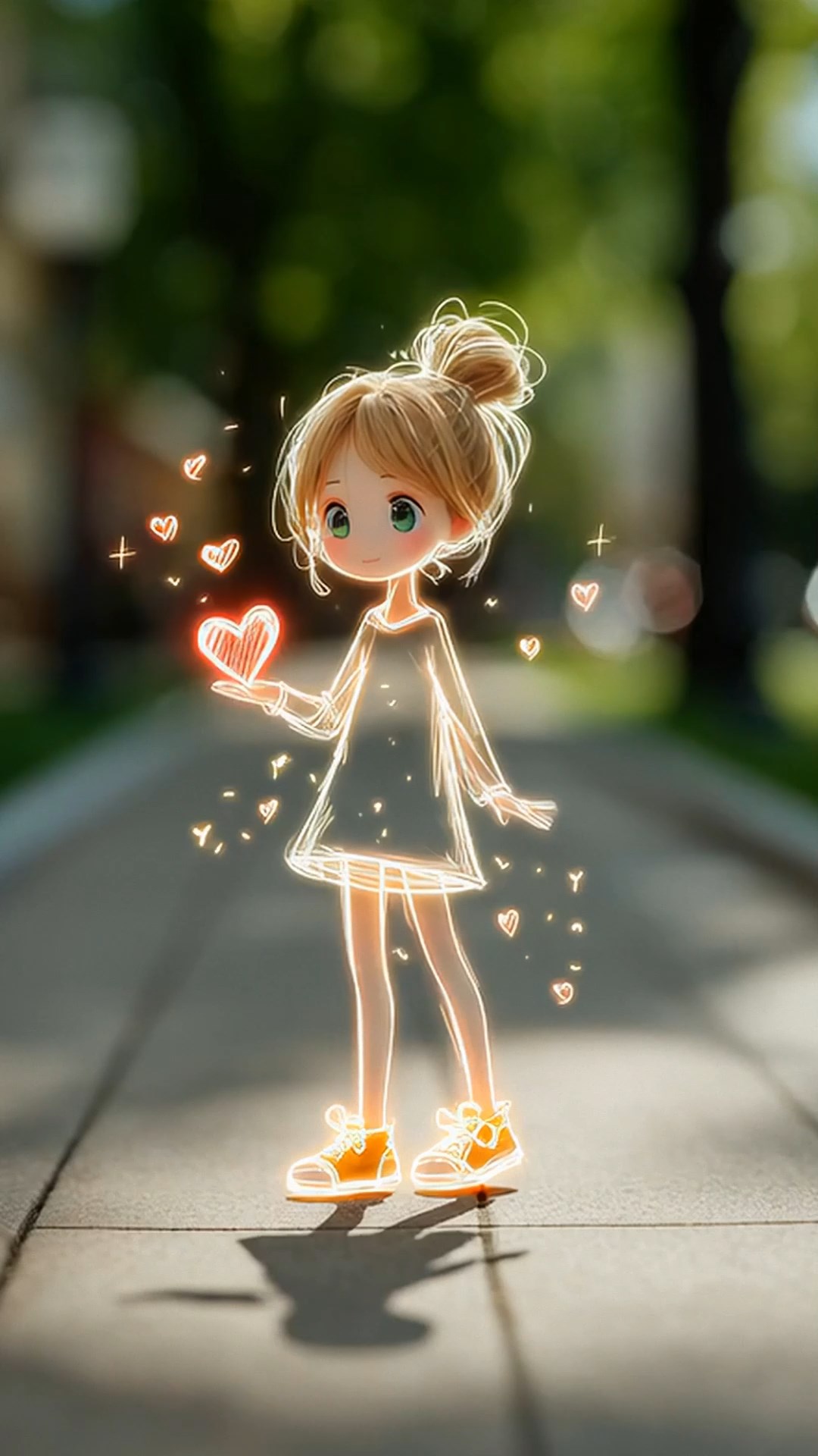 可爱小女孩