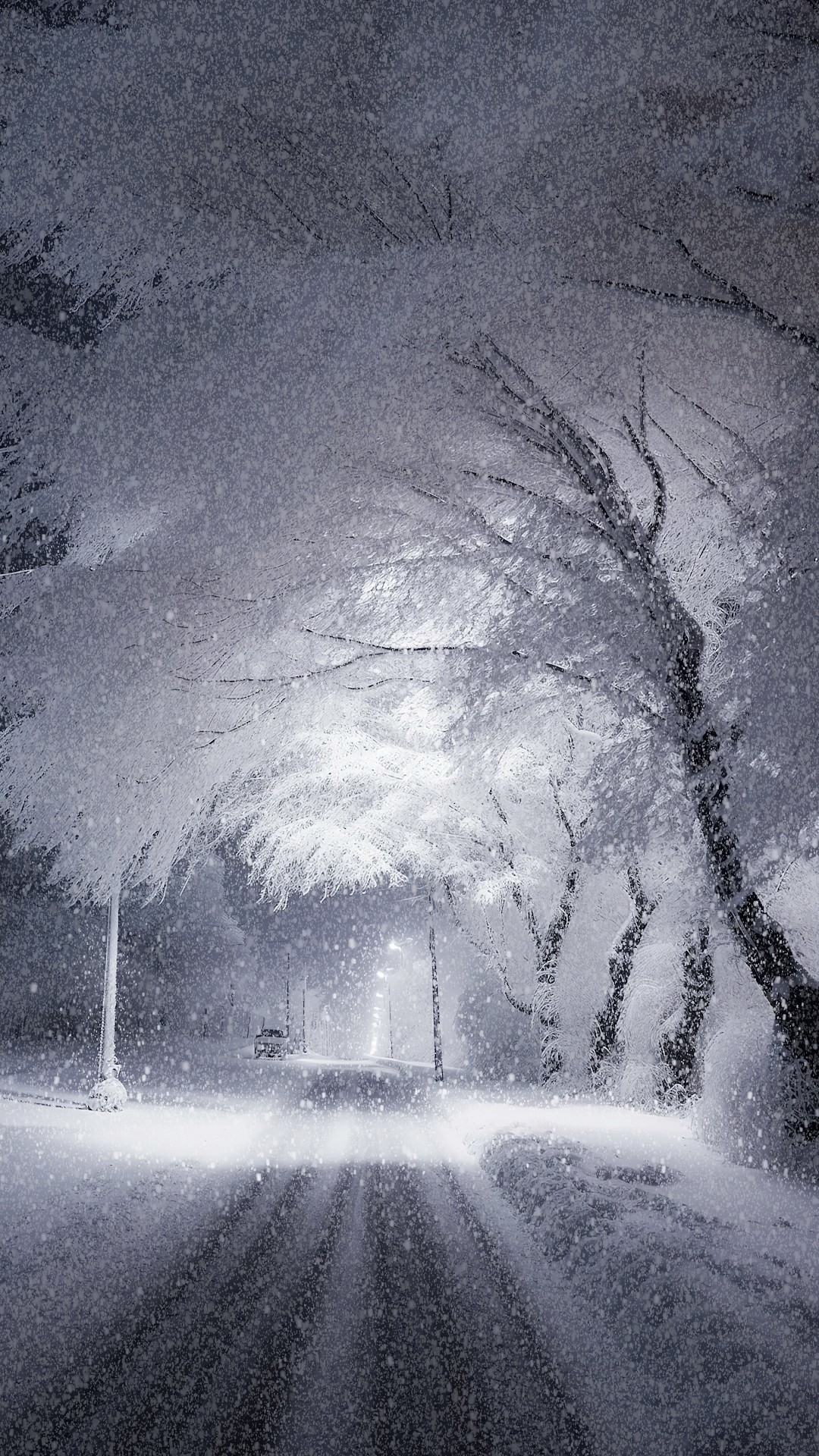 【1280x1024】下雪后公路美景桌面壁纸 - 彼岸桌面
