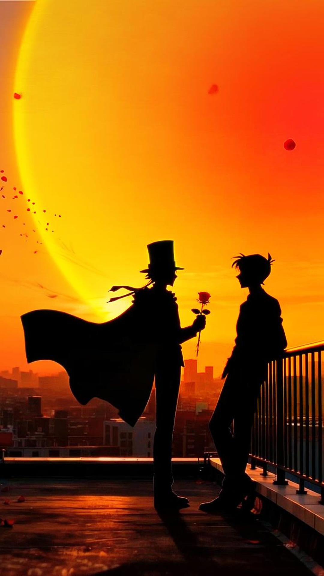 柯南和基德的黄昏