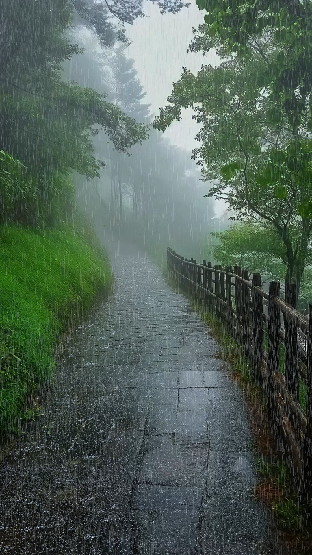 下雨小路