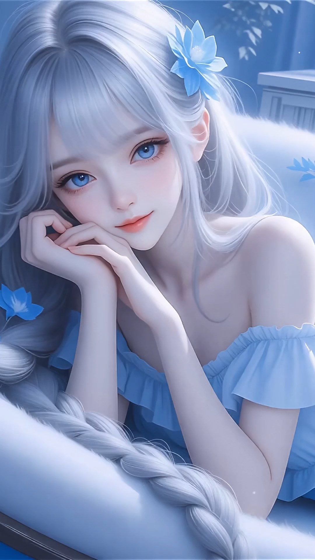 清新秀丽美女高清4k