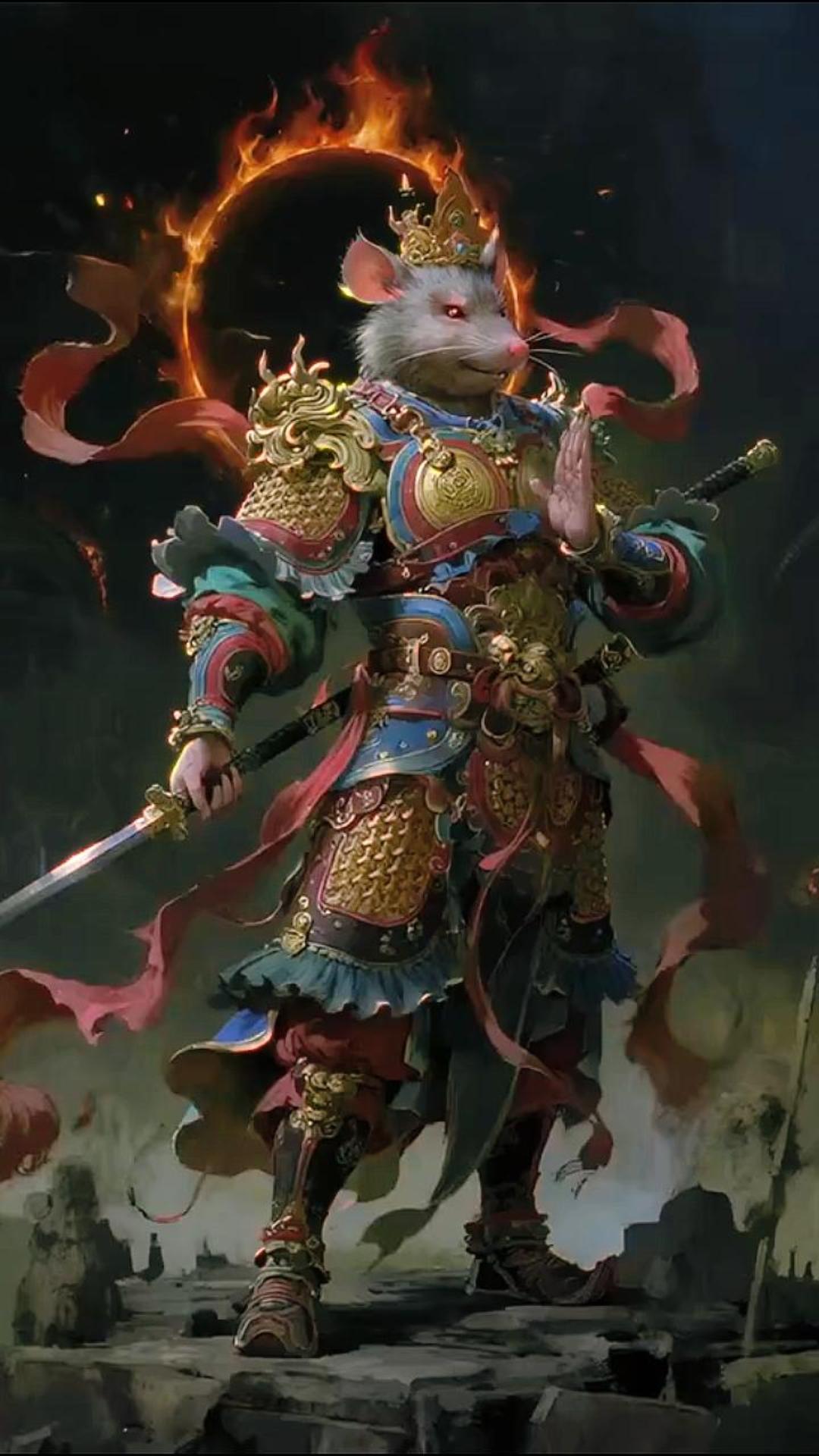 道家十二生肖之子鼠