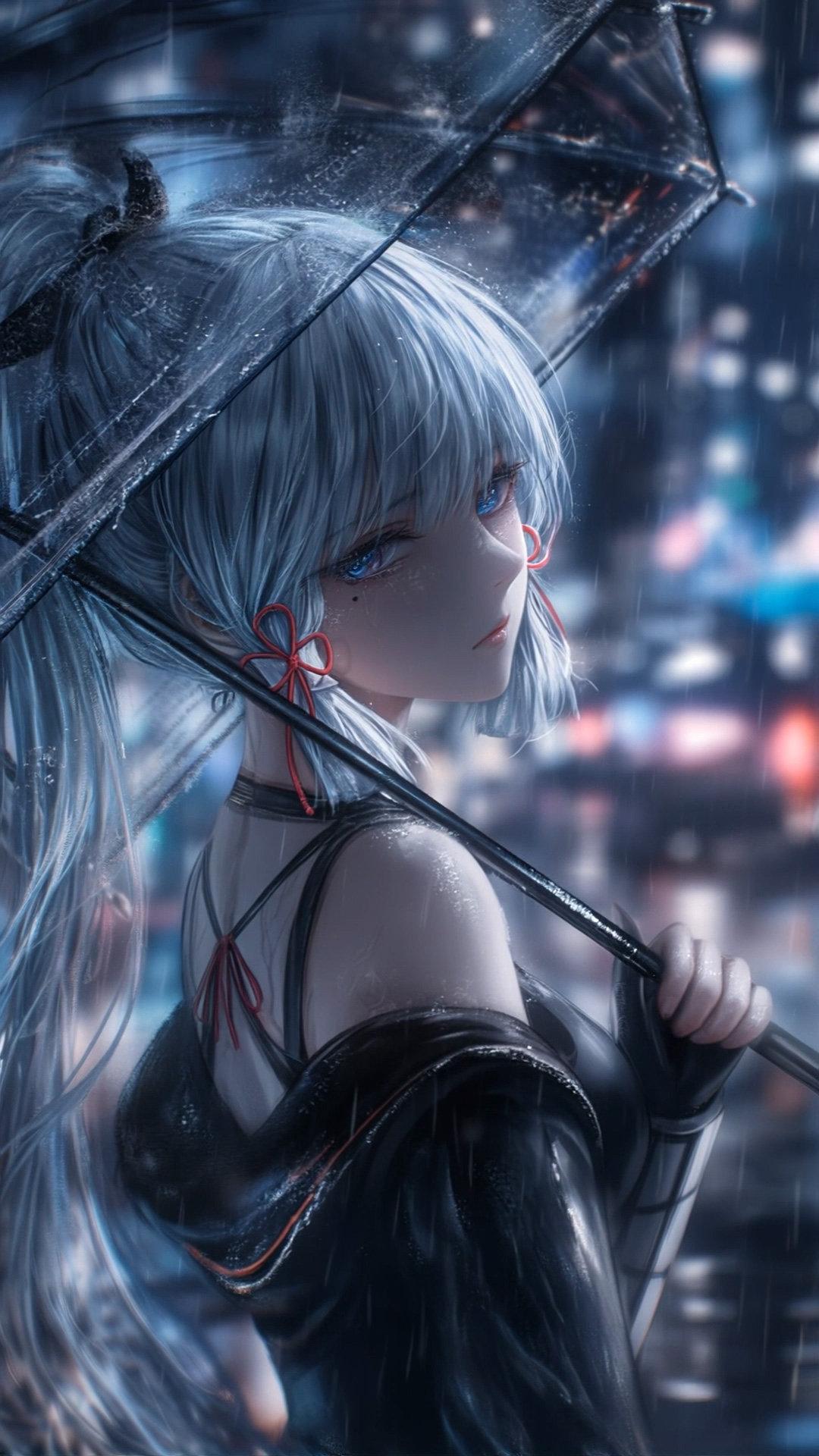 雨中伤感神里绫华/孤独少女