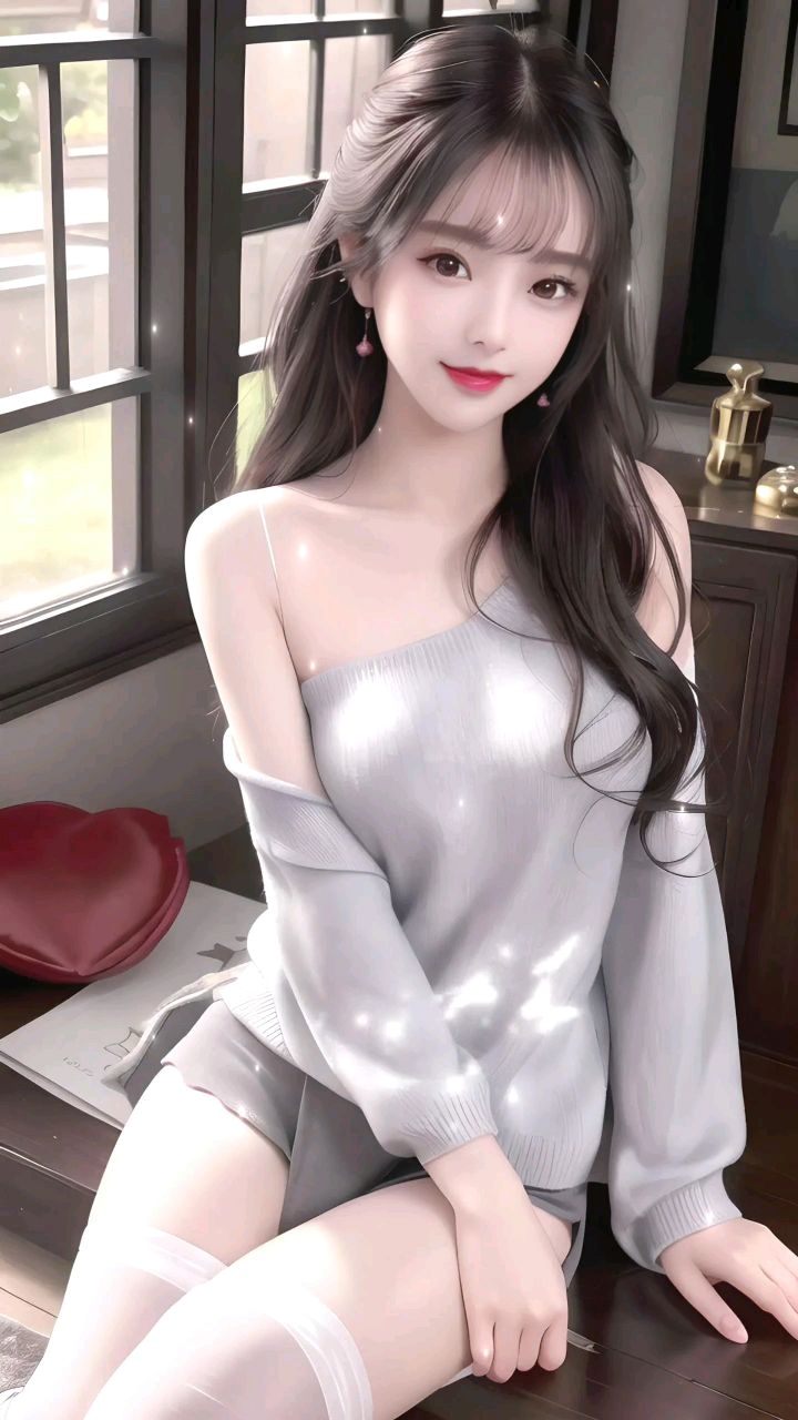 4K 冰清玉洁的少女