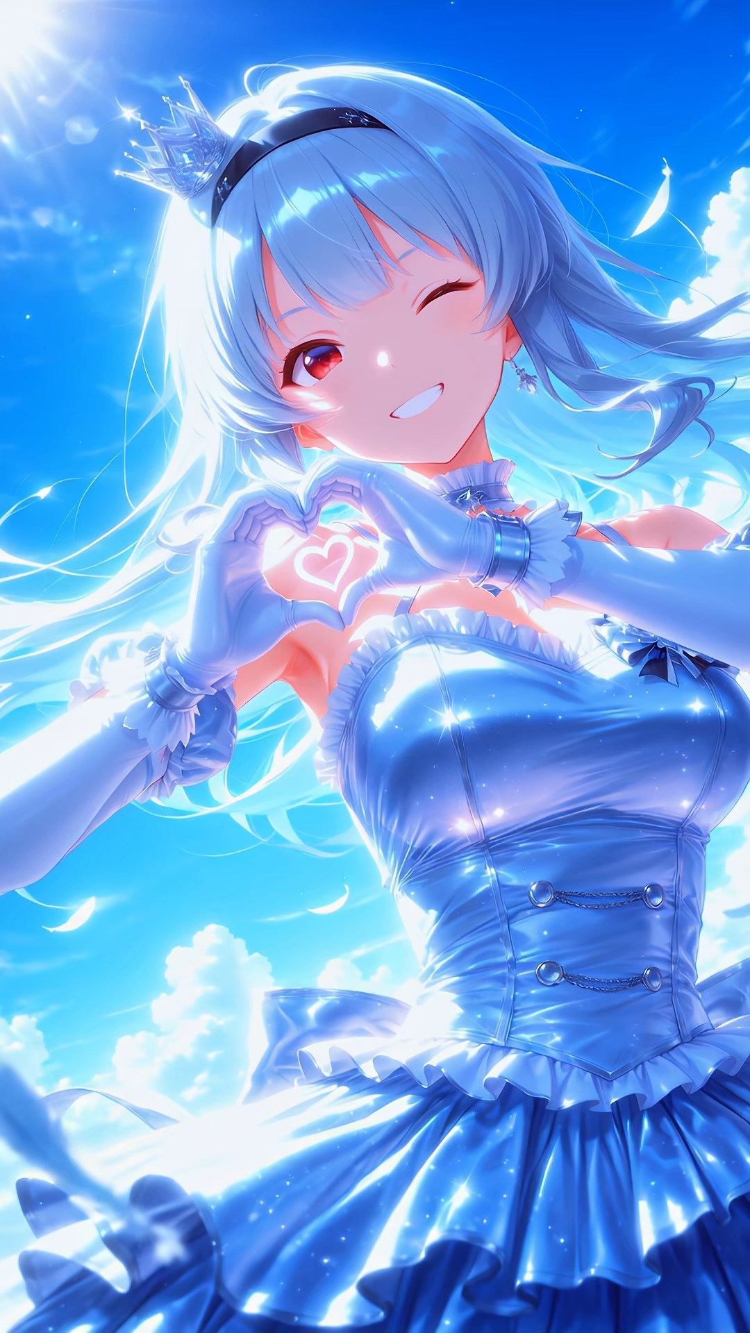 爱心女孩