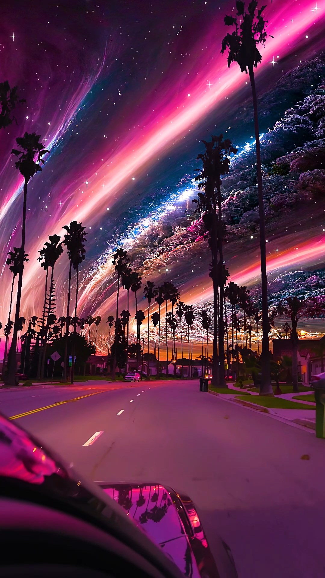 梦幻绚丽天空