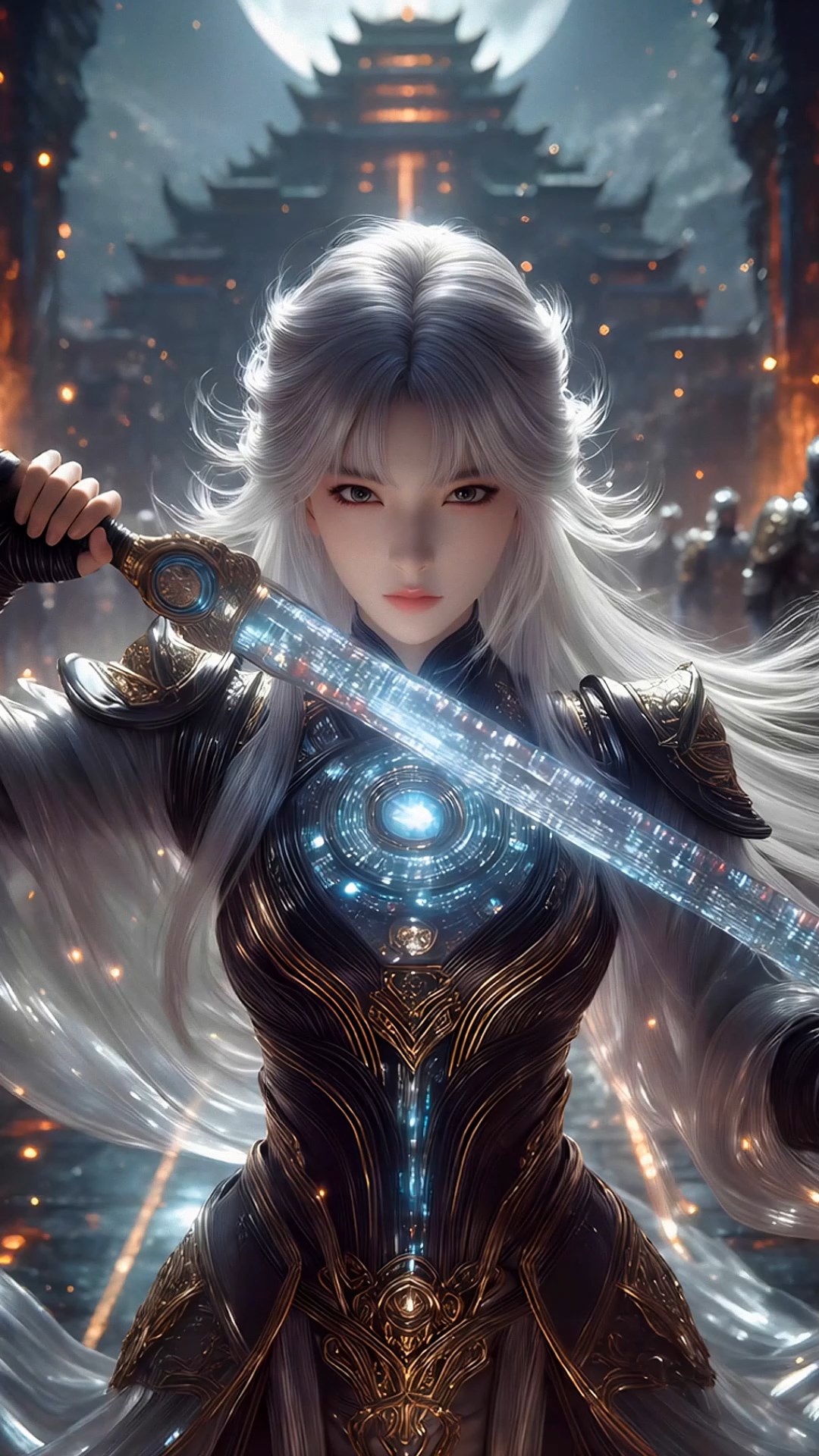 武侠风美女高清4k