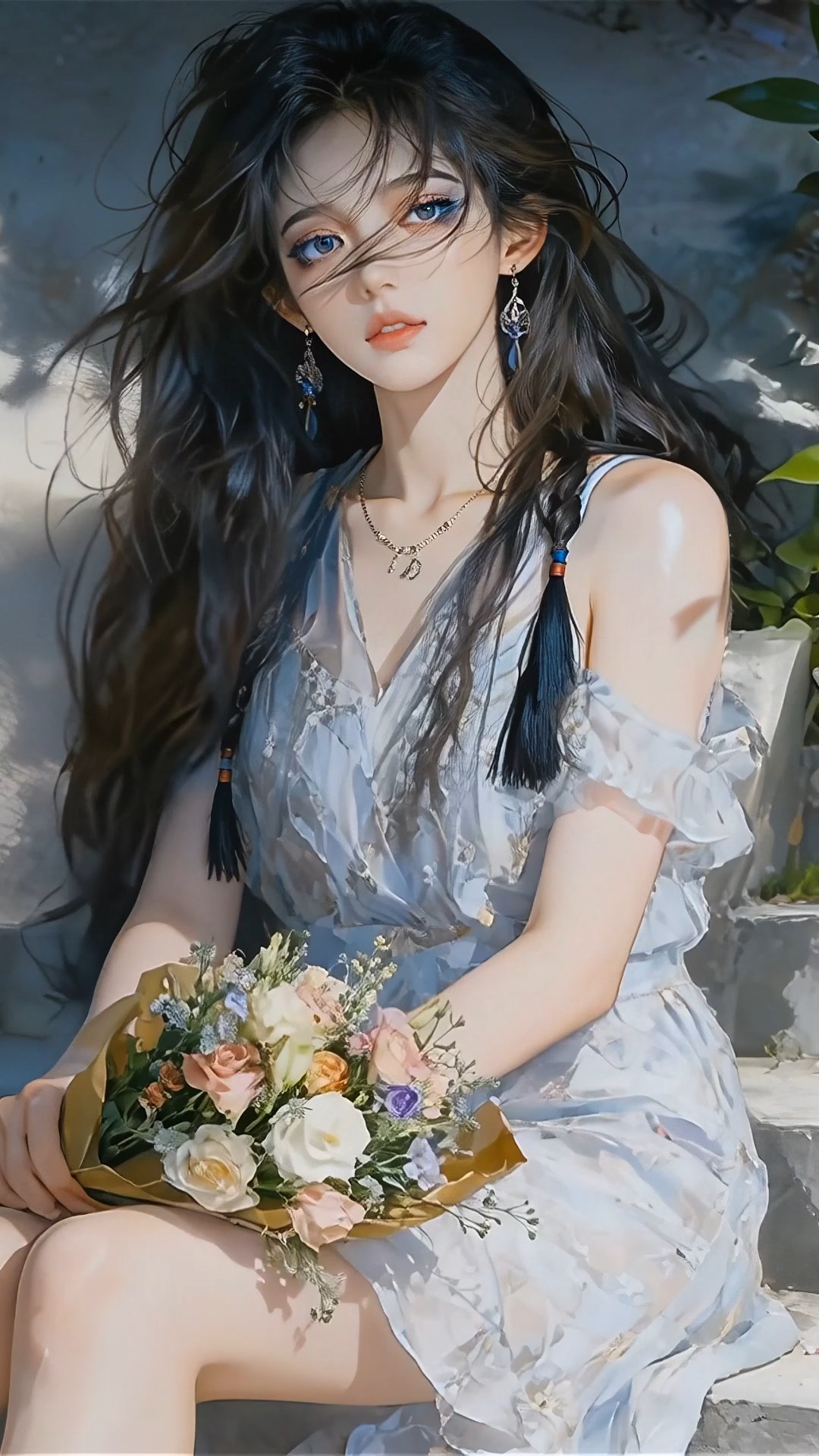 文艺风美女高清4k