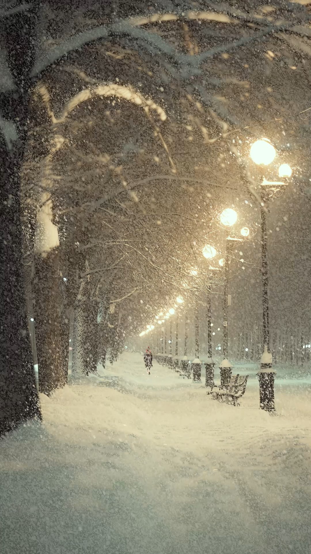 下雪天
