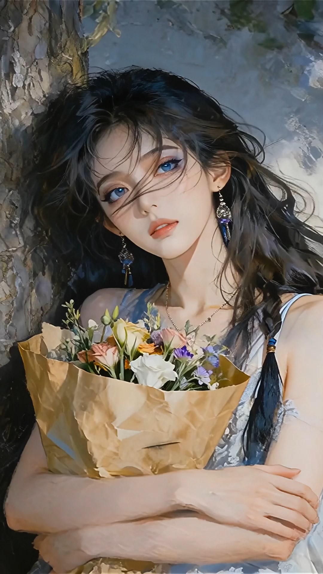 文艺风美女高清4k