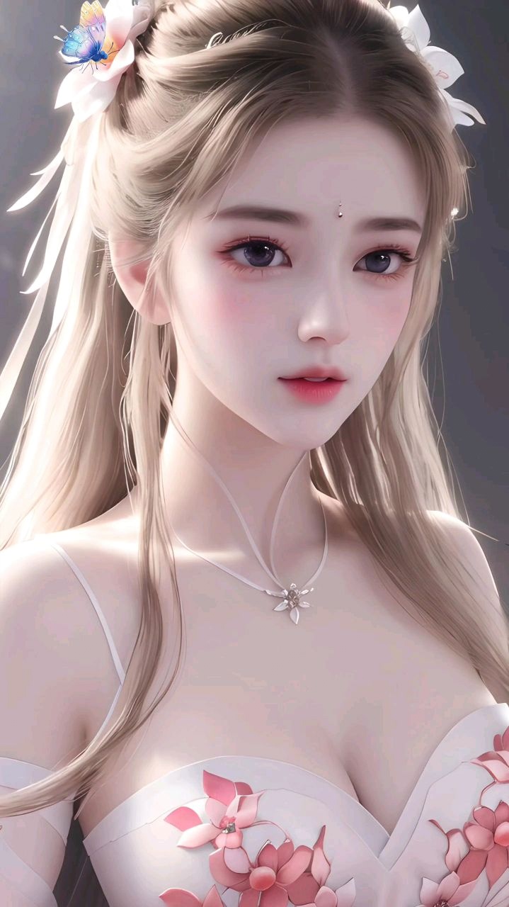 4K 桃花少女