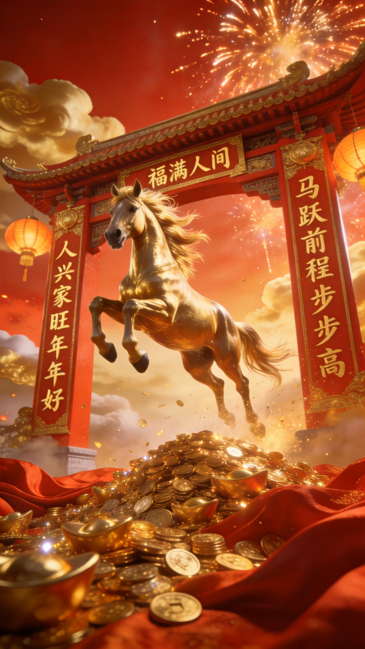 马年吉祥 福满人间