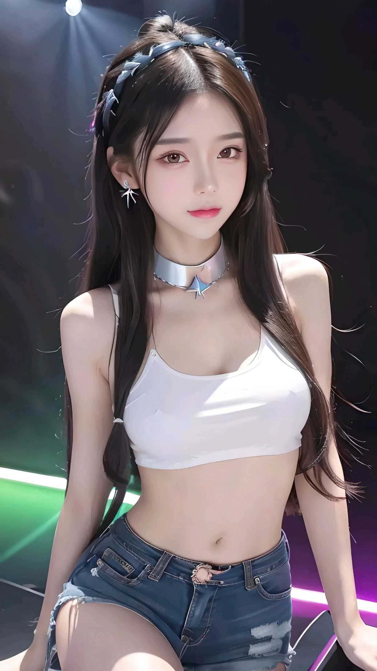 4K 清纯可爱的少女