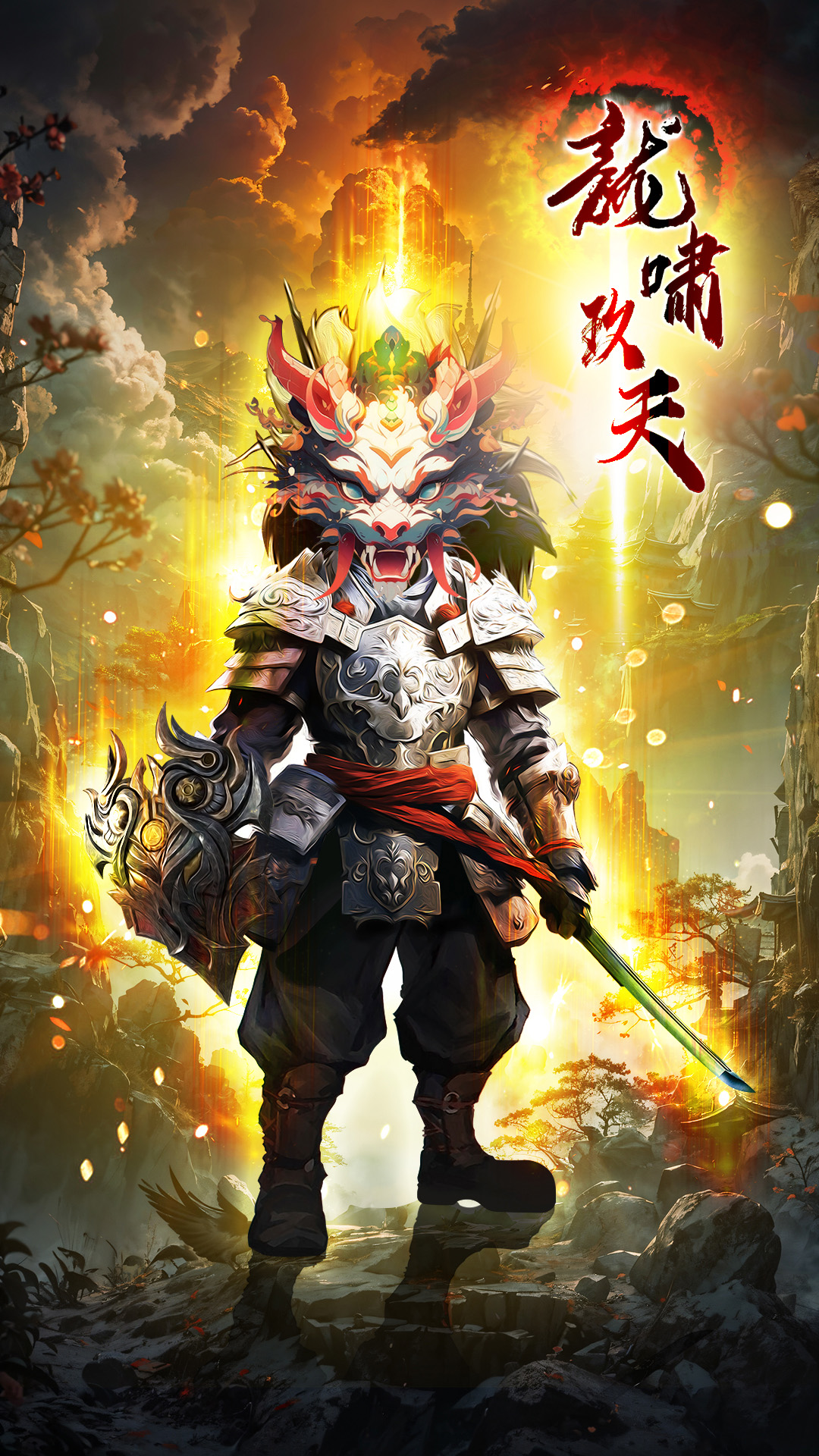 龙年生肖镇宅神兽——龙啸九天