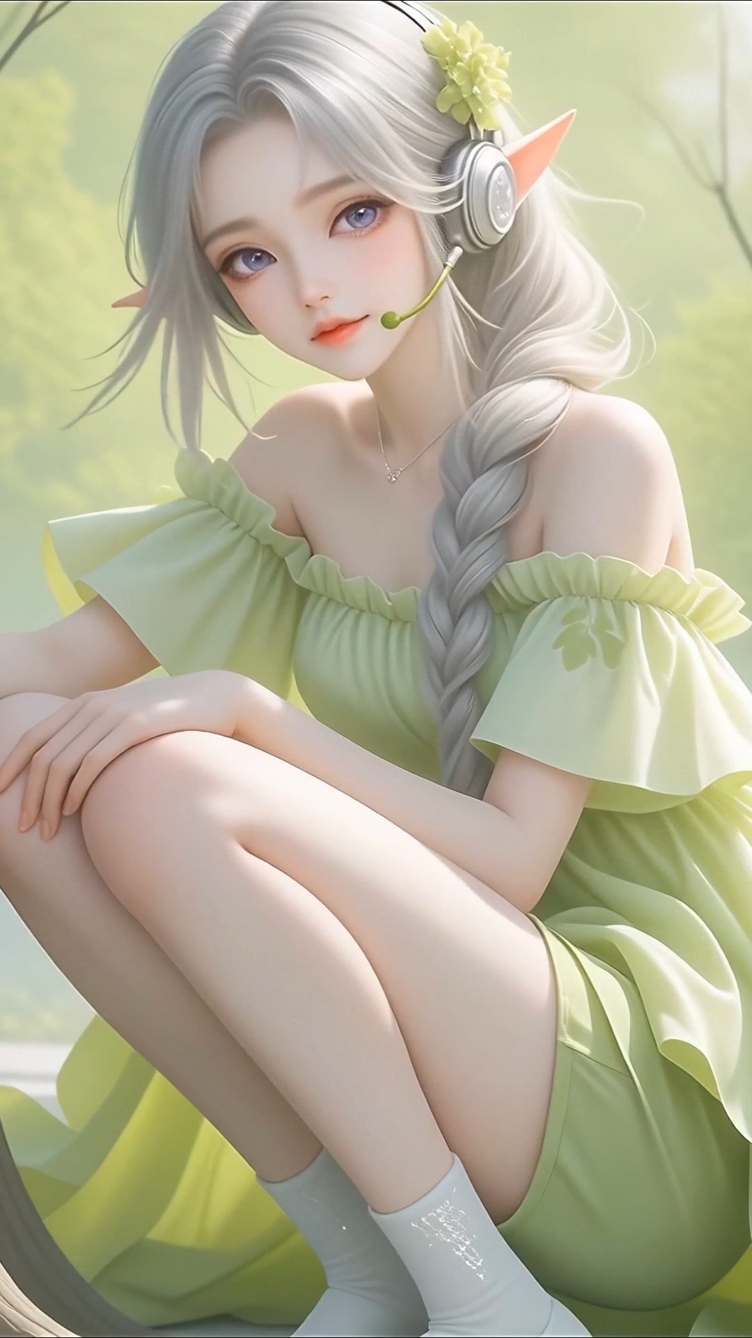 小清新美女高清4k
