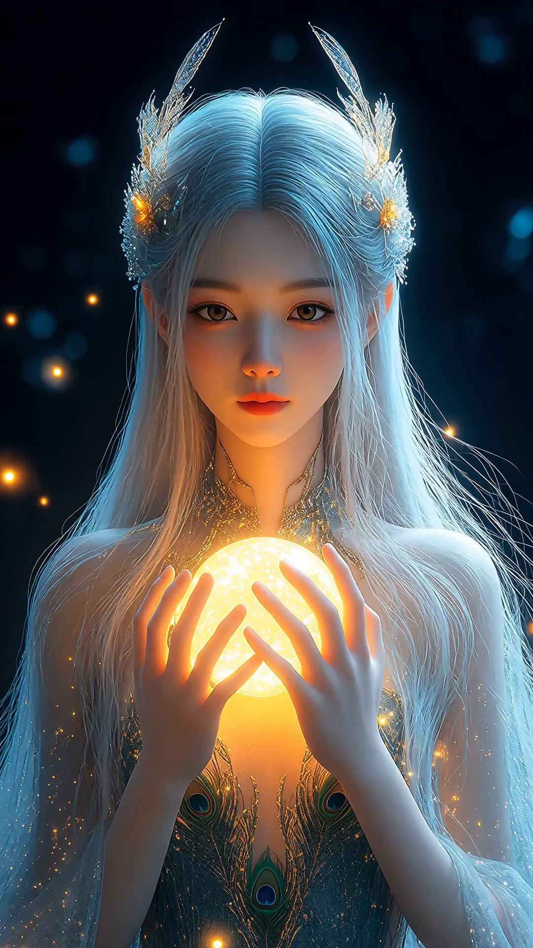 白发少女