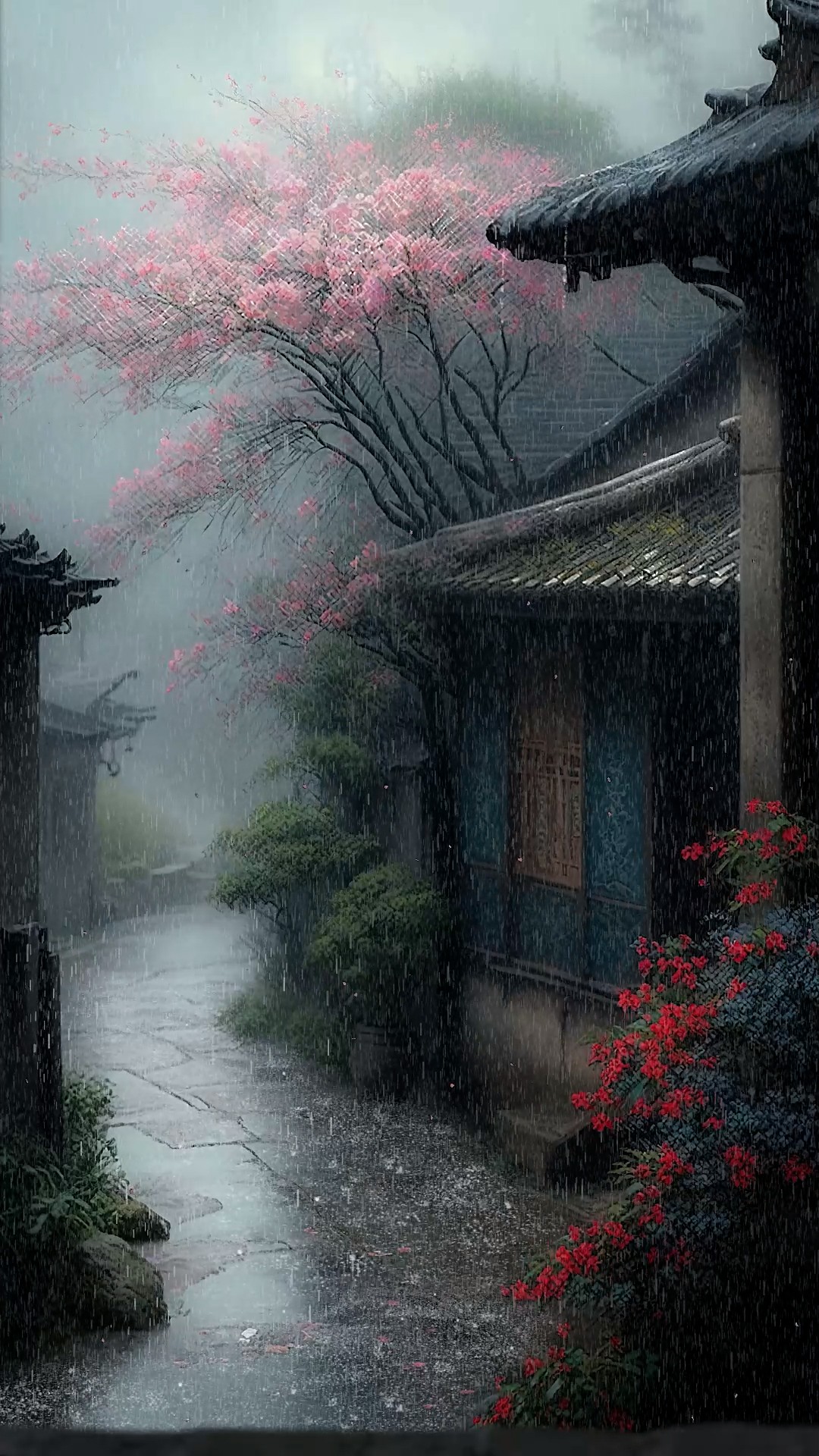 下雨小路