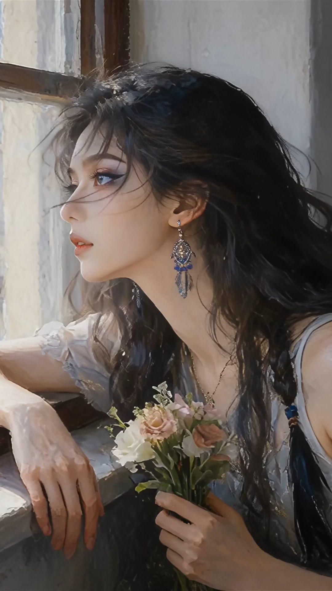 文艺风小清新美女