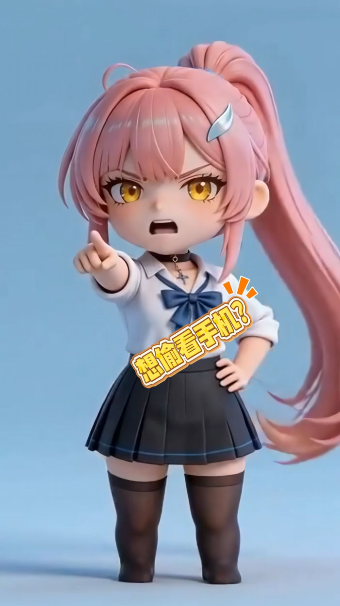 爱弥斯-想偷看电脑