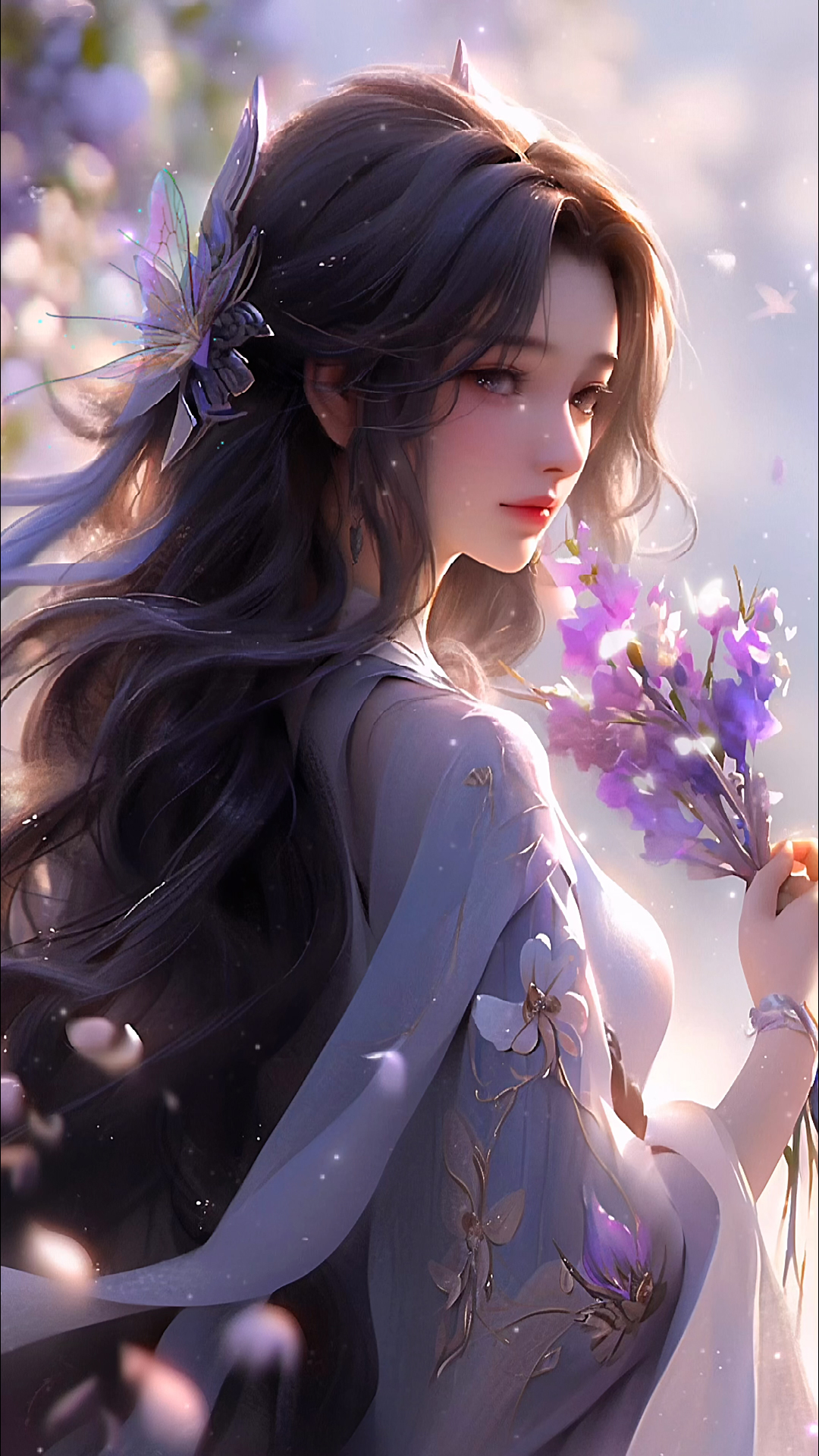 二次元古风美女