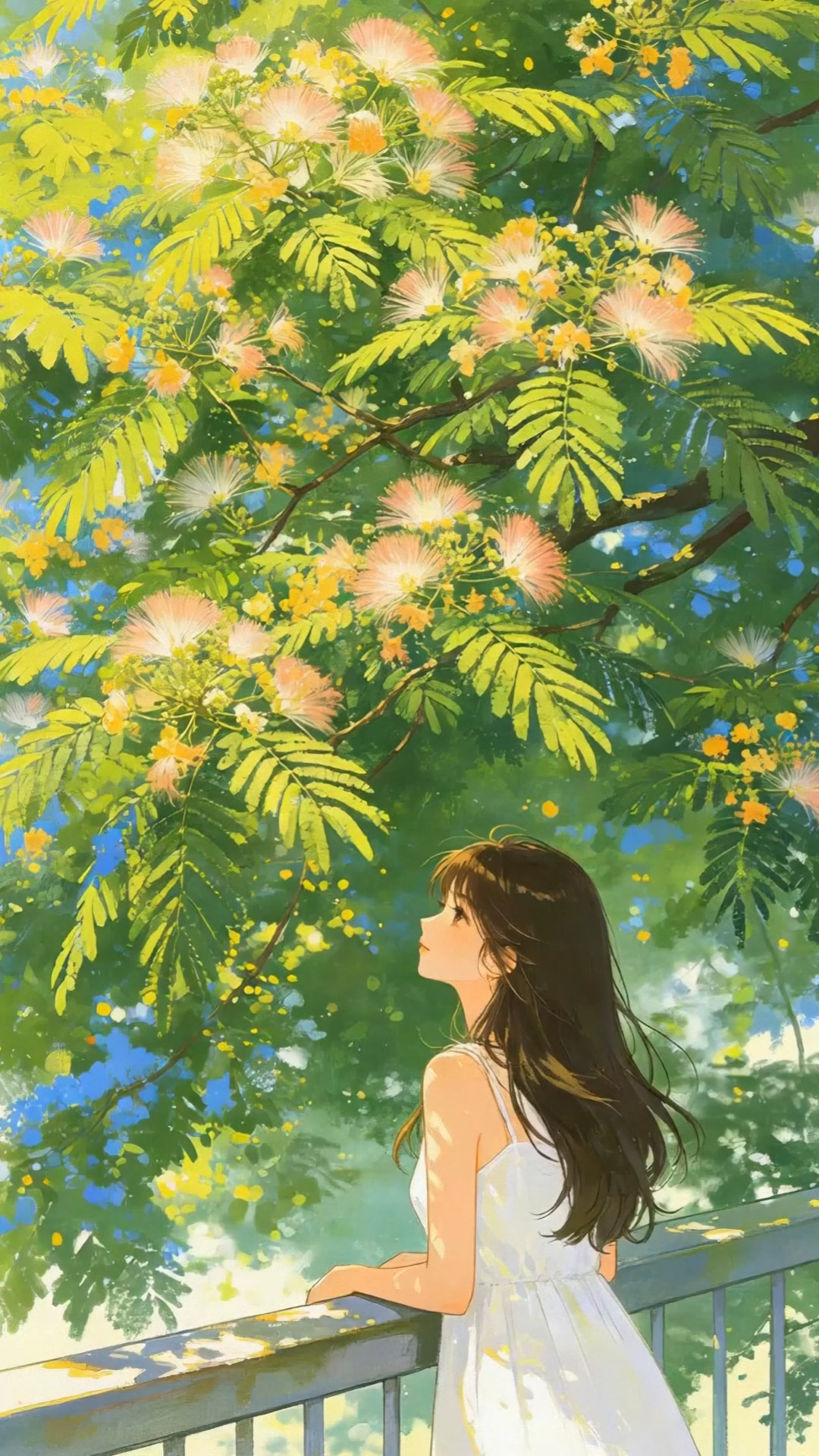 绒花树下