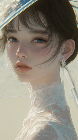 气质阳光高贵美女