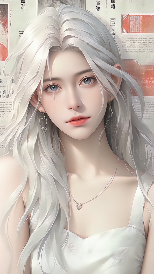 报纸壁纸,美女高清无水印