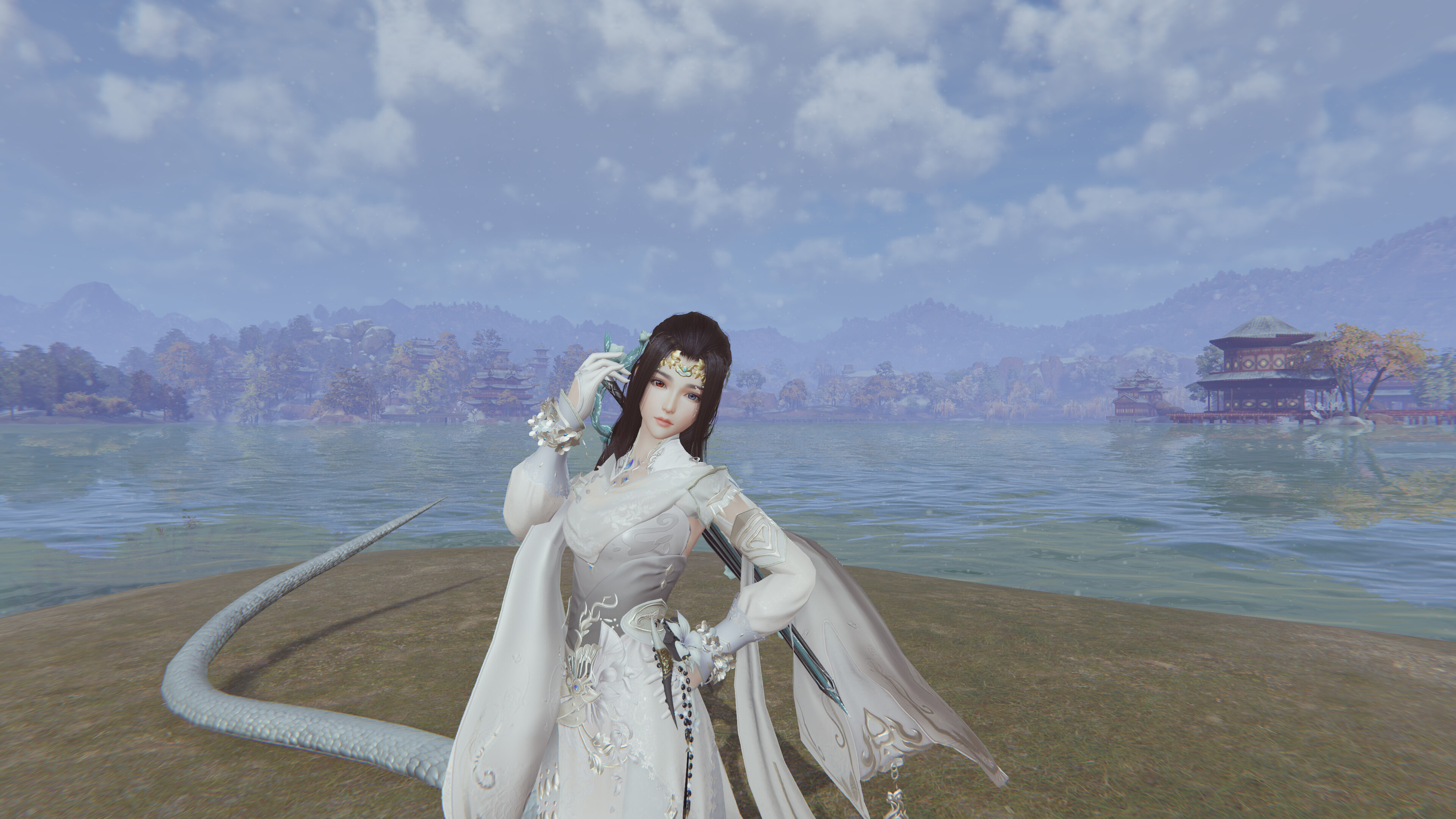 cos白蛇(游戏静态壁纸) - 静态壁纸下载 - 元气壁纸