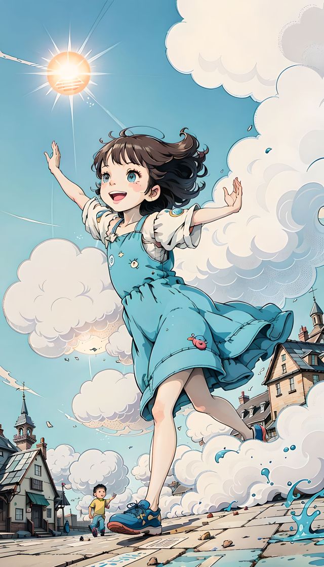 奔跑的女孩
