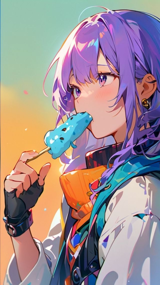 吃雪糕