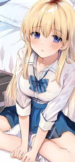 金发少女