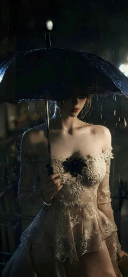 雨中的你