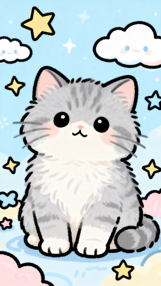 可爱小猫