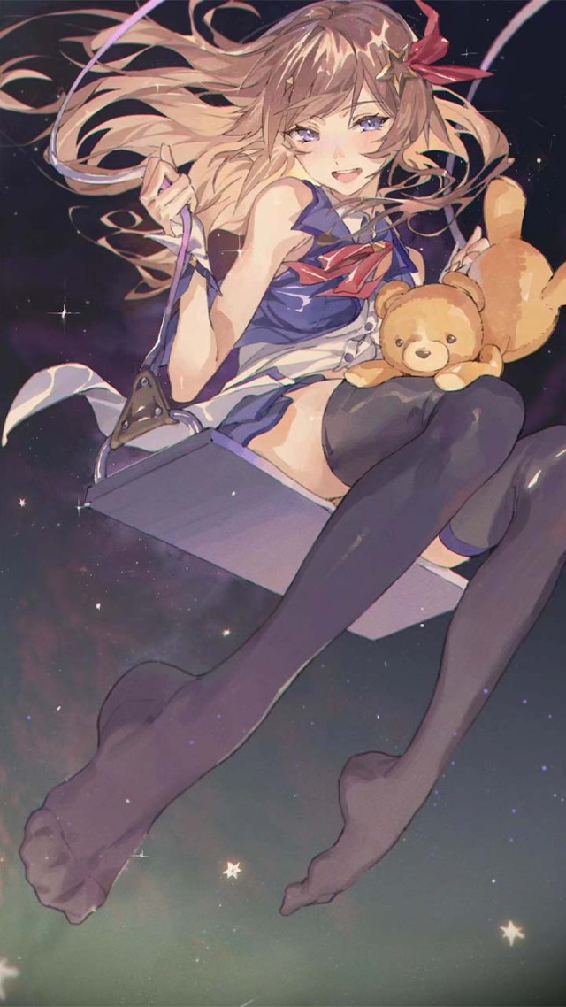動漫-金髮-碧眼-小熊