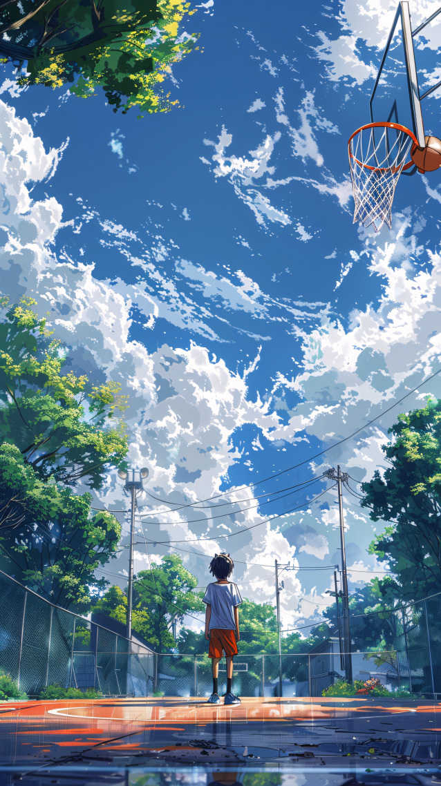 晴空下的篮球小子-和太