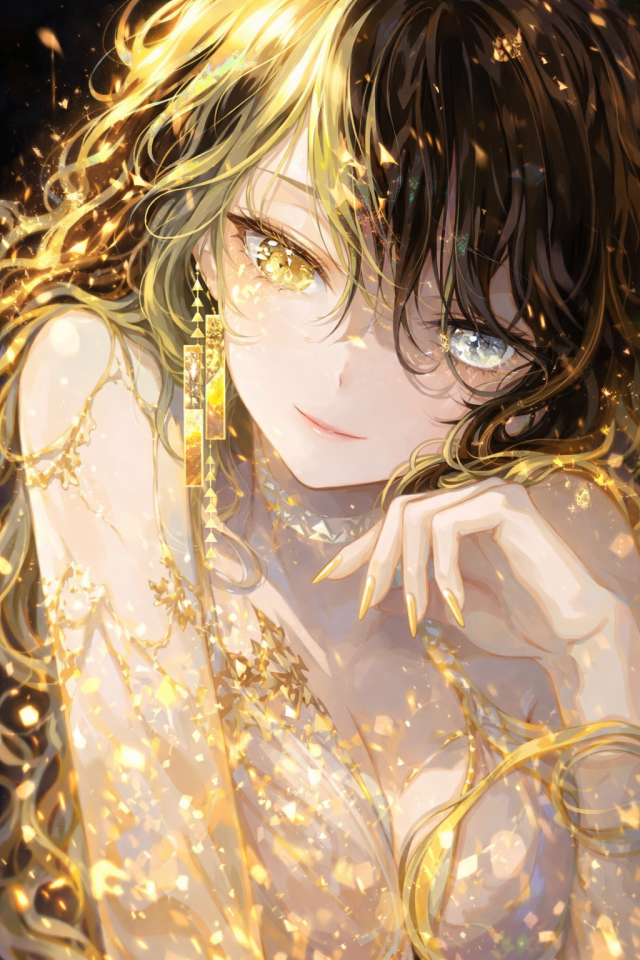 金发少女