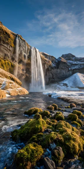 冰与火之歌，冬日瀑布的壮丽诗篇