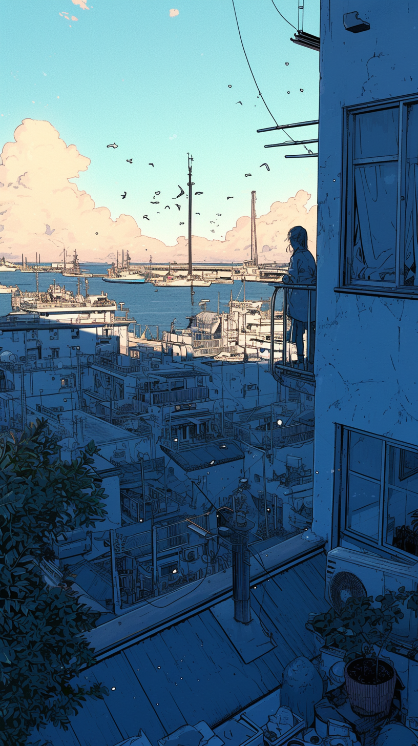 海边